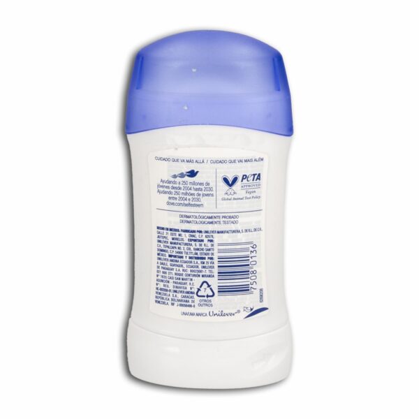 Desodorante En Barra Para Dama Fragancia Original DOVE 50 G - Imagen 2