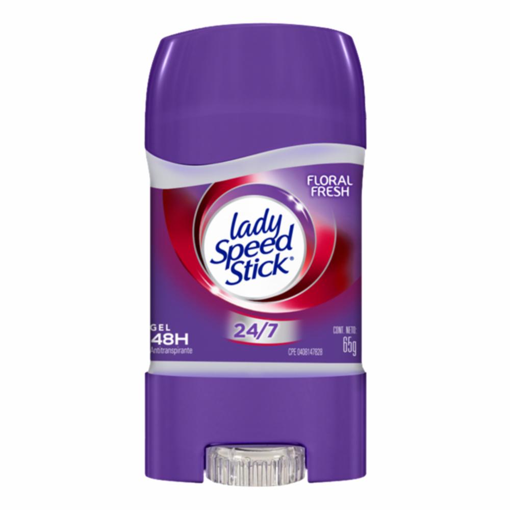 Desodorante En Gel Para Dama Double Defense Floral LADY SPEED STICK 65 G - Imagen 2
