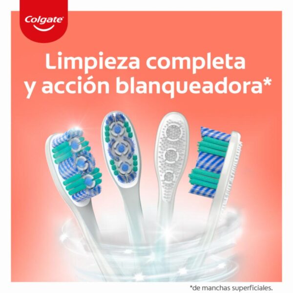 Cepillo Dental Luminouse White 360 Cerdas Medianas COLGATE 1X2 Unidades - Imagen 4
