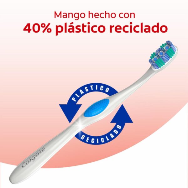 Cepillo Dental Luminouse White 360 Cerdas Medianas COLGATE X2 Uds - Imagen 6