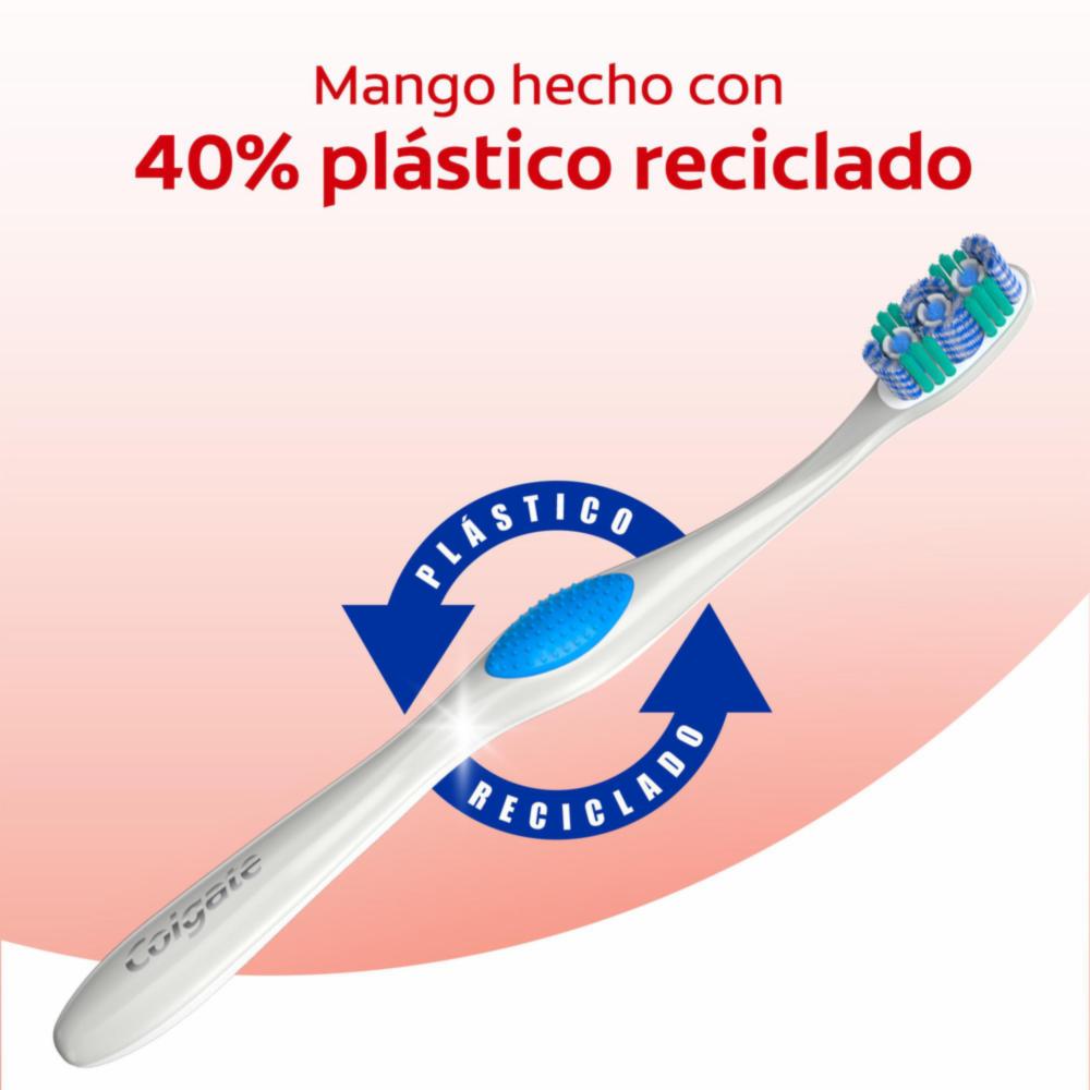 Cepillo Dental Luminouse White 360 Cerdas Medianas COLGATE 1X2 Unidades - Imagen 6