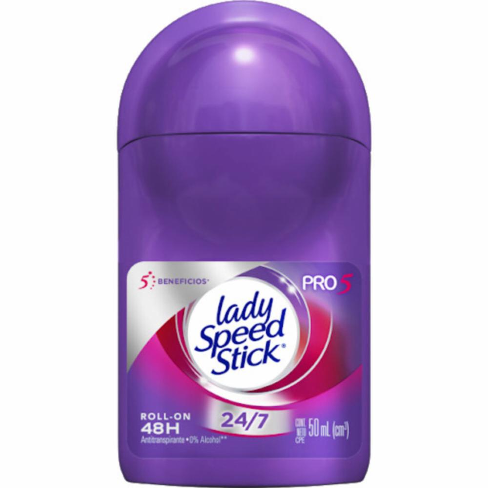 Desodorante Roll On Para Mujer Protección 5 En 1 LADY SPEED STICK 50 Ml - Imagen 2