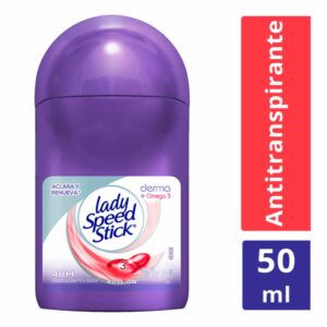 Desodorante Roll On Para Mujer Derma Care Y Omega 3 LADY SPEED STICK 50 Ml
