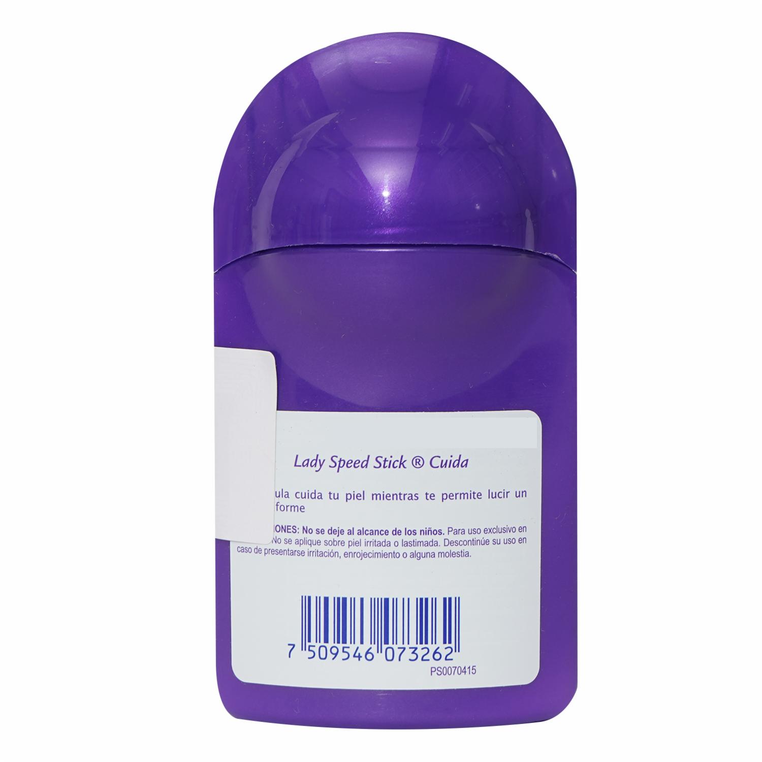 Desodorante Roll On Para Mujer Derma + Aloe LADY SPEED STICK 50 Ml - Imagen 2