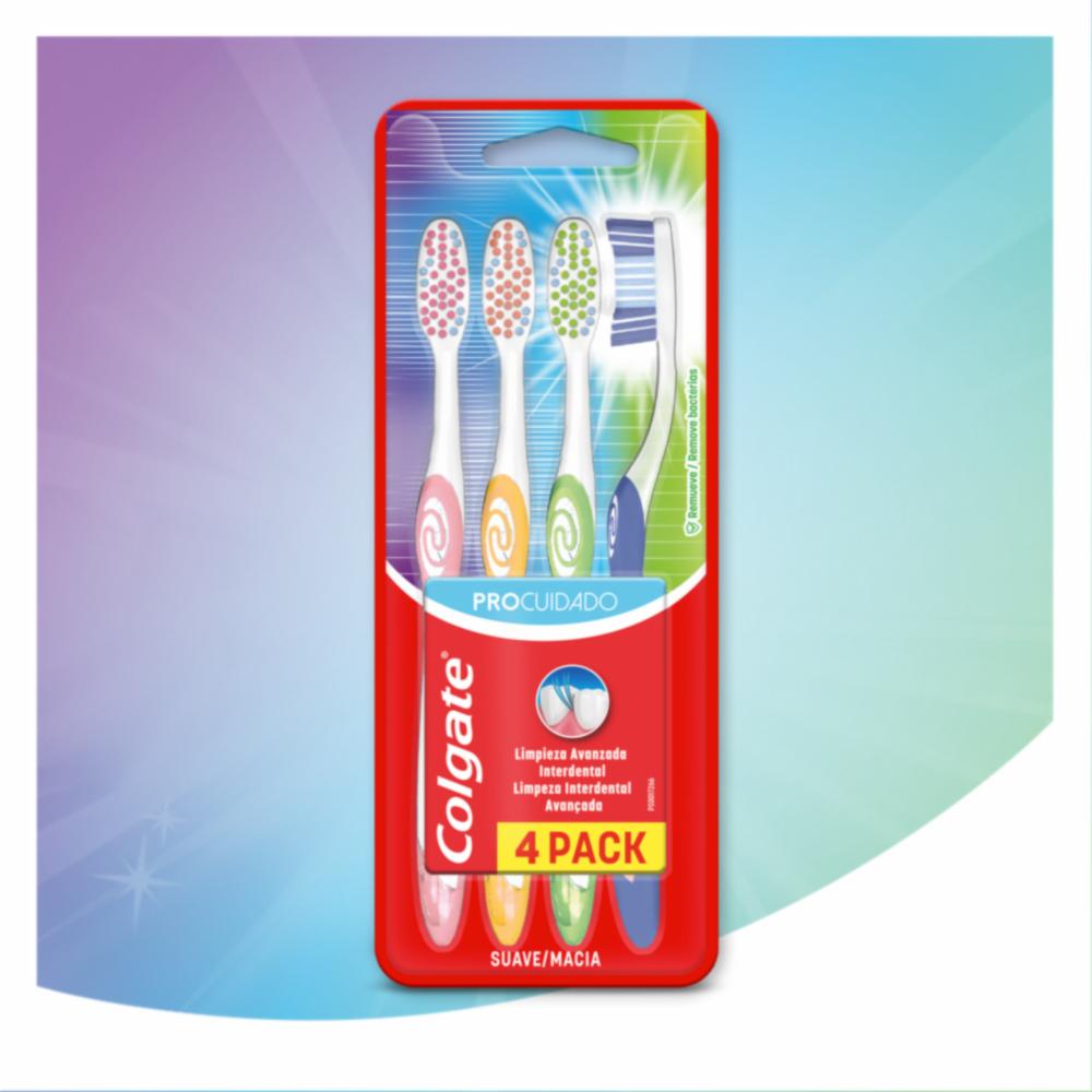 Cepillo Dental Pro Cuidado Suave COLGATE X 4 Uds - Imagen 5