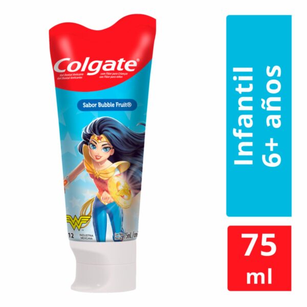 Crema Dental Infantil Smile 6+ Justice League 75 COLGATE 75 Ml - Imagen 2