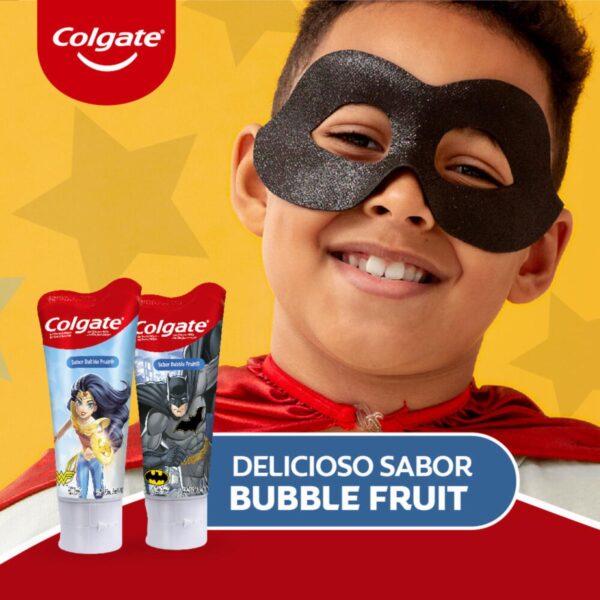 Crema Dental Infantil Smile 6+ Justice League 75 COLGATE 75 Ml - Imagen 4