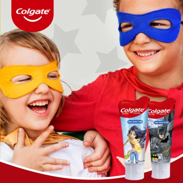 Crema Dental Infantil Smile 6+ Justice League 75 COLGATE 75 Ml - Imagen 6