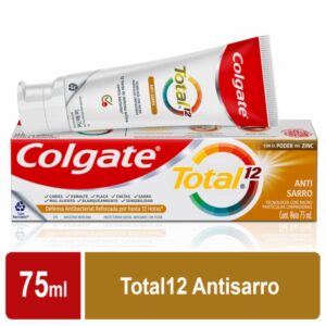 Crema Dental Total 12 Anti-Sarro COLGATE 75 Ml