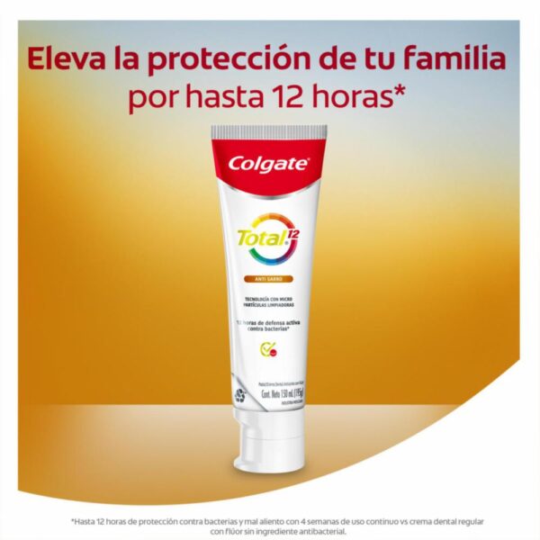 Crema Dental Total 12 Anti-Sarro COLGATE 75 Ml - Imagen 4