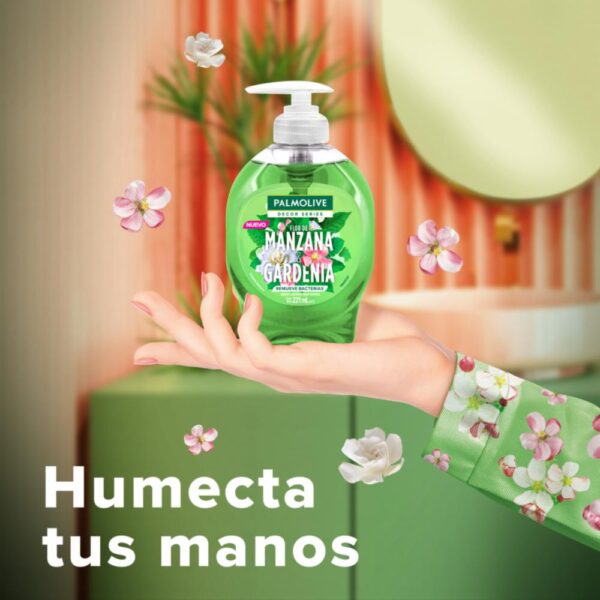 Jabón Líquido Flor De Manzana Y Gardenia PALMOLIVE 221 Ml - Imagen 2