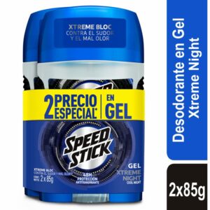 Desodorante En Gel Para Hombre Deo Xtreme Night Cool SPEED STICK 85 G
