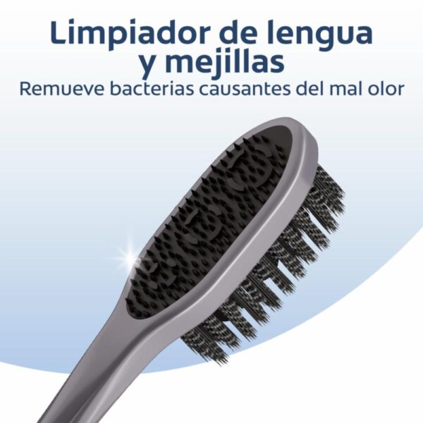 Cepillo Dental 360 Antibacterial Charcoal COLGATE Suave - Imagen 5