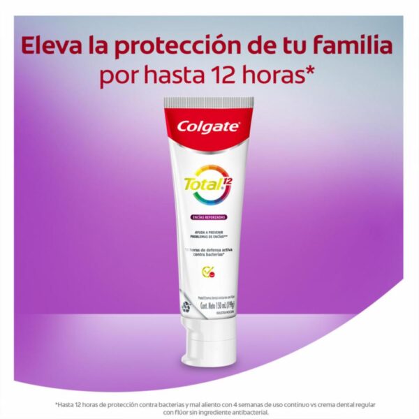 Crema Dental Total 12 Encías Saludables COLGATE 150 Ml - Imagen 4
