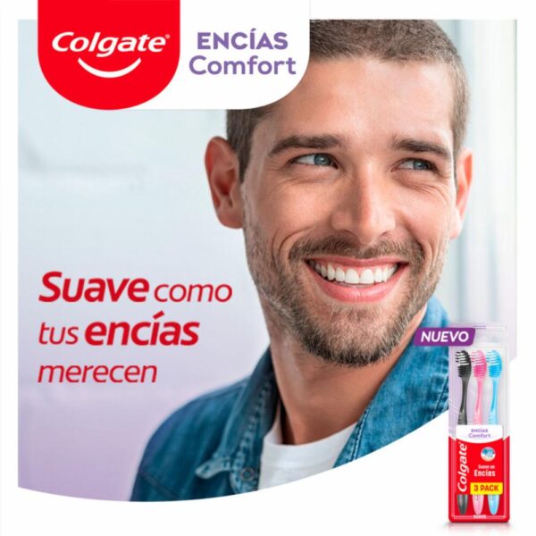 Cepillo Dental Encías Gengiva Comfort COLGATE X3 Uds - Imagen 6