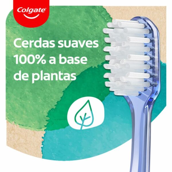 Cepillo Dental 100% Reciclado Cerdas Suaves COLGATE 1X2 Unidades - Imagen 2