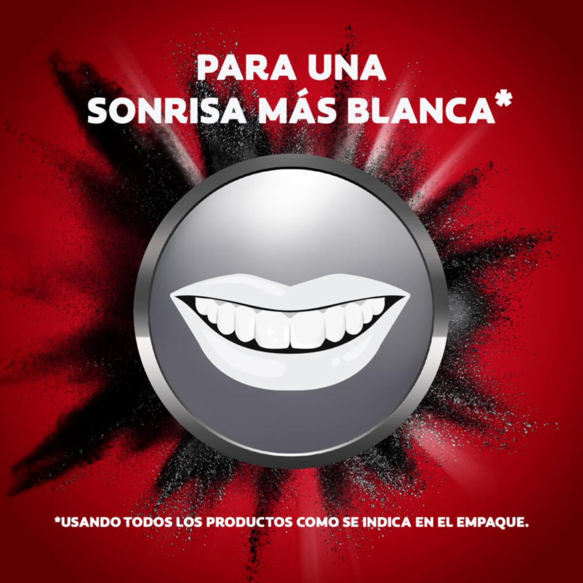 Kit Higiene Bucal Luminous White Carbón Crema Dental 75 Ml + Enjuague Bucal 500 Ml COLGATE 500Ml+75Ml - Imagen 3