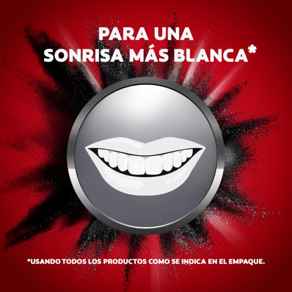 Kit Higiene Bucal Luminous White Carbón Crema Dental 75 Ml + Enjuague Bucal 500 Ml COLGATE 500Ml+75Ml - Imagen 3