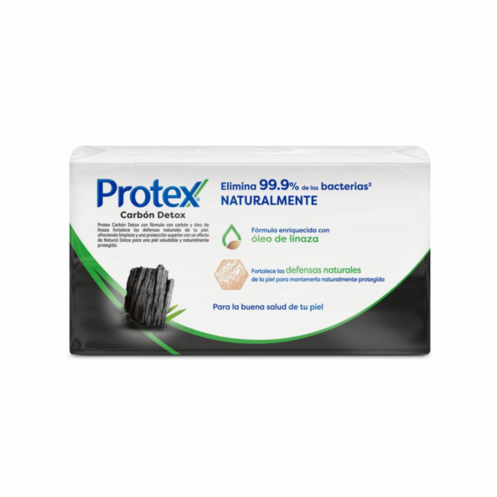 Jabón En Barra Carbón Activado Détox PROTEX 6 X 110 G - Imagen 10
