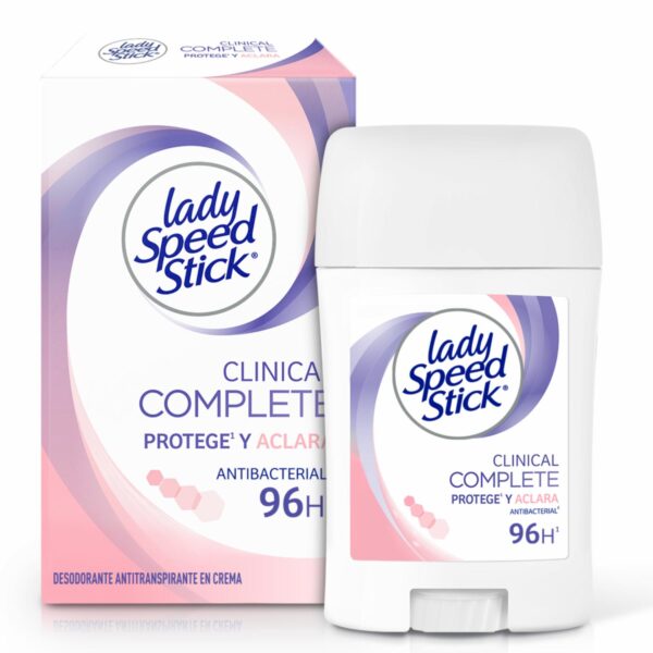 Desodorante En Barra Para Mujer Protege Y Aclara LADY SPEED STICK 55 G - Imagen 7