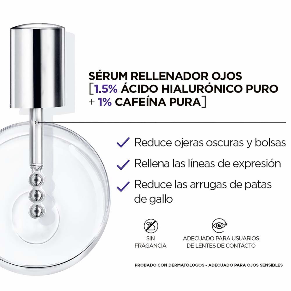 Sérum Para Contorno De Ojos Rellenador Con Ácido Hialurónico Revitalift L'ORÉAL 20 Ml - Imagen 4