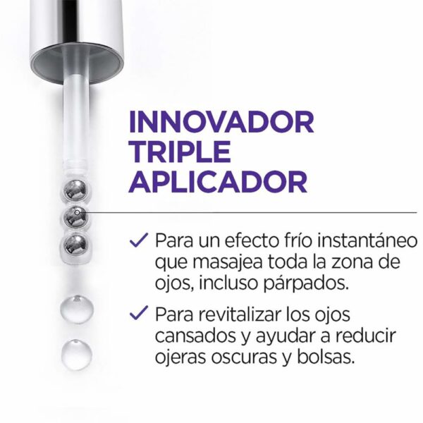Sérum Para Contorno De Ojos Rellenador Con Ácido Hialurónico Revitalift L´ORÉAL 20 Ml - Imagen 6