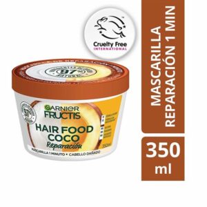 Mascarilla Capilar Hair Food Coco Reparación 1 Minuto FRUCTIS GARNIER L´ORÉAL 350 Ml