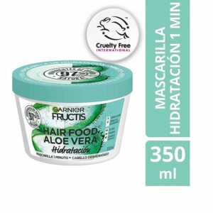 Mascarilla Capilar Hair Food Aloe Hidratación Hidratación 1 Minuto FRUCTIS GARNIER L´ORÉAL 350 Ml