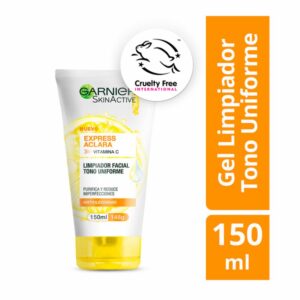 Limpiador Facial En Gel Tono Uniforme Con Vitamina C GARNIER L´ORÉAL 150 Ml