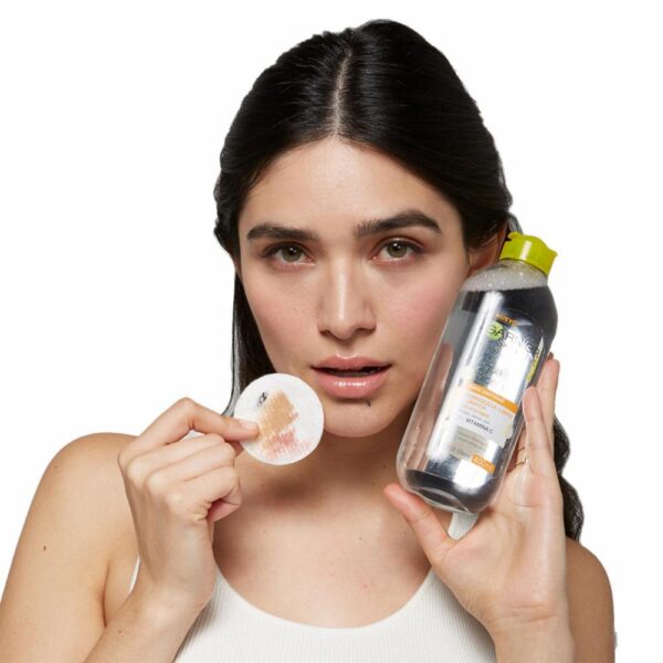 Agua Micelar 3 En 1 Tono Uniforme Con Vitamina C GARNIER L´ORÉAL 400 Ml - Imagen 5
