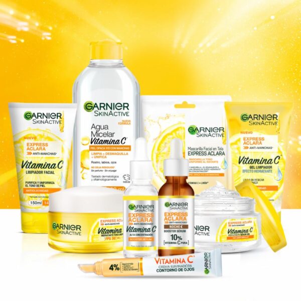 Crema Facial De Día Tono Uniforme Con Vitamina C Fps 30 GARNIER L´ORÉAL 50 Ml - Imagen 10