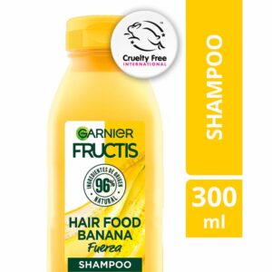 Shampoo Capilar Hair Food Banana Fuerza GARNIER FRUCTIS 300 Ml