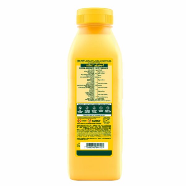 Shampoo Capilar Hair Food Banana Fuerza FRUCTIS GARNIER L´ORÉAL 300 Ml - Imagen 6