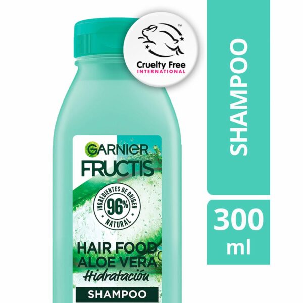 Shampoo Capilar Hair Food Aloe Vera Hidratación FRUCTIS GARNIER L´ORÉAL 300 Ml