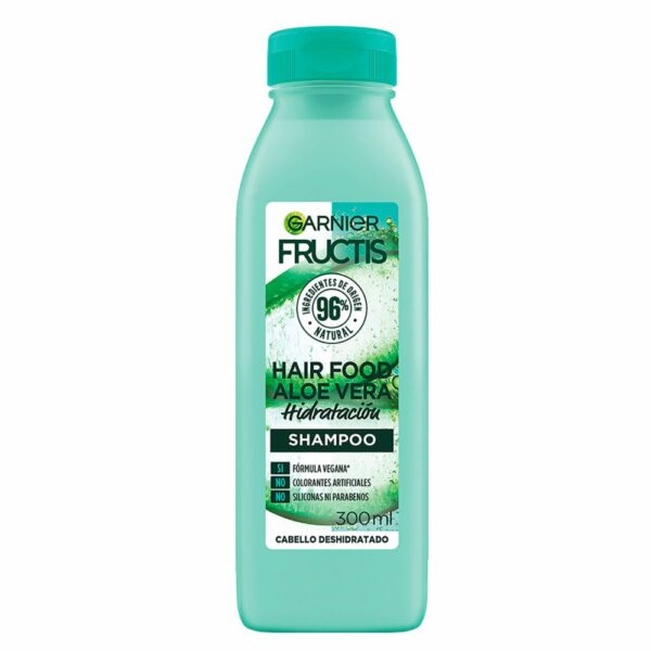 Shampoo Capilar Hair Food Aloe Vera Hidratación FRUCTIS GARNIER L´ORÉAL 300 Ml - Imagen 2