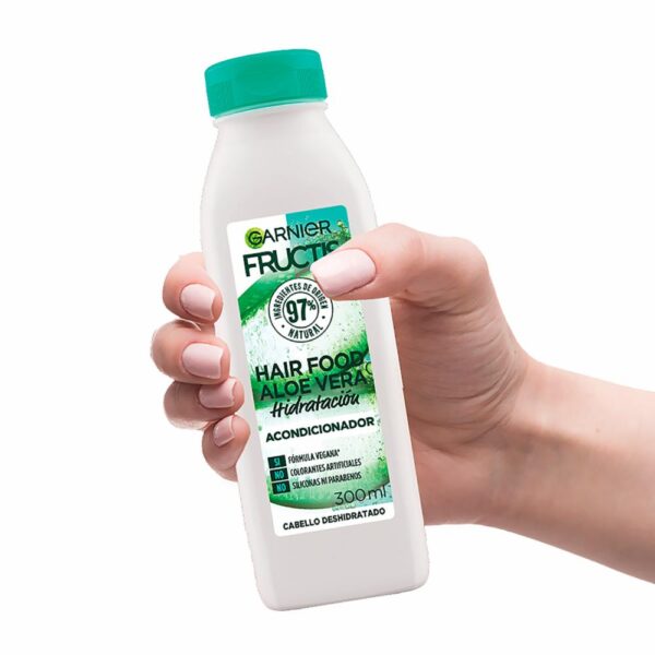 Acondicionador Capilar Hair Food Aloe Vera Hidratación FRUCTIS GARNIER L´ORÉAL 300 Ml - Imagen 5