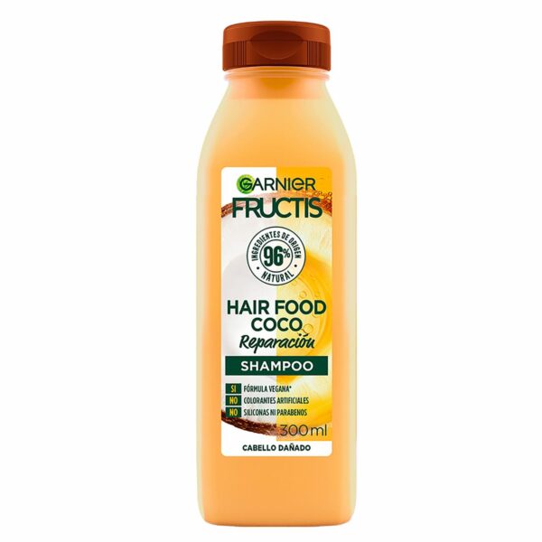 Shampoo Capilar Hair Food Coco Reparación FRUCTIS GARNIER L´ORÉAL 300 Ml - Imagen 2
