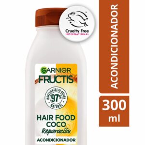 Acondicionador Capilar Hair Food Coco Reparación FRUCTIS GARNIER L´ORÉAL 300 Ml