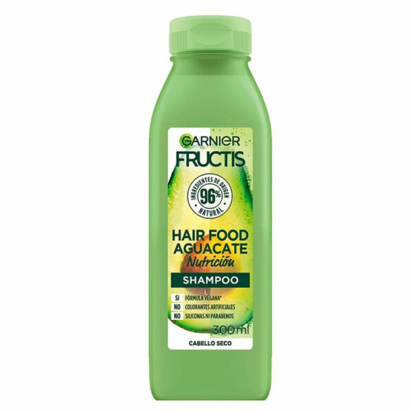 Shampoo Capilar Hair Food Aguacate Nutrición GARNIER FRUCTIS 300 Ml - Imagen 2