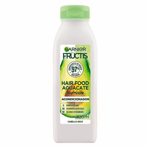 Acondicionador Capilar Hair Food Aguacate Nutrición FRUCTIS GARNIER L´ORÉAL 300 Ml - Imagen 2