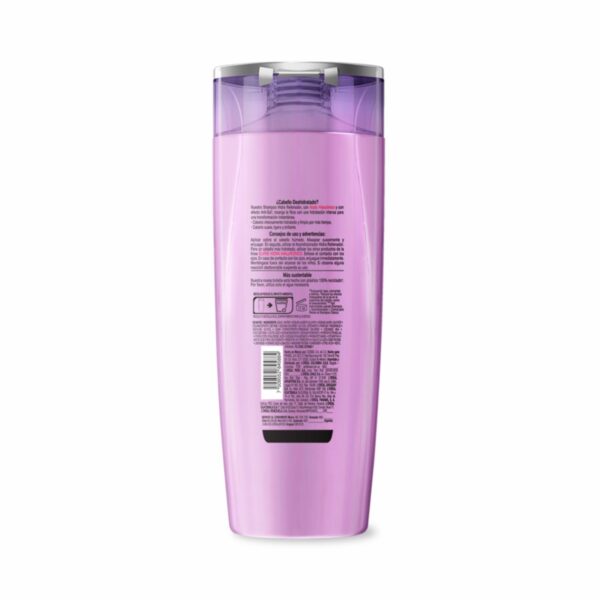 Shampoo Capilar Hidra Hialurónico Rellenador Para Cabello Deshidratado ELVIVE L´ORÉAL 370 Ml - Imagen 2