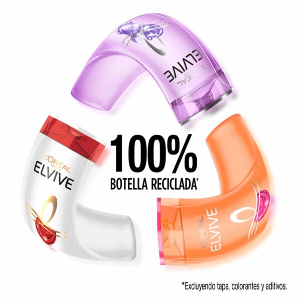 Shampoo Capilar Hidra Hialurónico Rellenador Para Cabello Deshidratado ELVIVE L´ORÉAL 680 Ml - Imagen 5