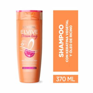 Shampoo Capilar Dream Long Para Cabello Largo Dañado ELVIVE L´ORÉAL 370 Ml