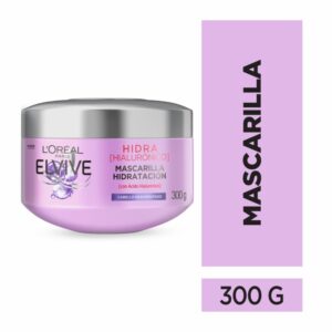 Mascarilla Capilar Hidra Hialurónico Rellenador Para Cabello Deshidratado ELVIVE L´ORÉAL 300 G