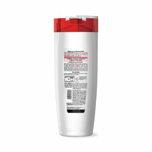 Shampoo Capilar Reparación Total 5 Para Cabello Dañado ELVIVE L´ORÉAL 370 Ml - Imagen 2