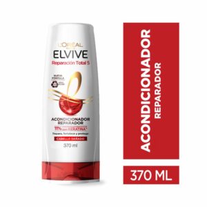 Acondicionador Capilar Reparación Total 5 Para Cabello Dañado ELVIVE L´ORÉAL 370 Ml