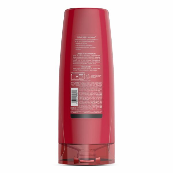 Acondicionador Capilar Color Vive Con Filtro UV Para Cabello Teñido ELVIVE L´ORÉAL 370 Ml - Imagen 2