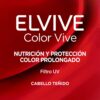 Acondicionador Capilar Color Vive Con Filtro UV Para Cabello Teñido ELVIVE L´ORÉAL 370 Ml - Imagen 3
