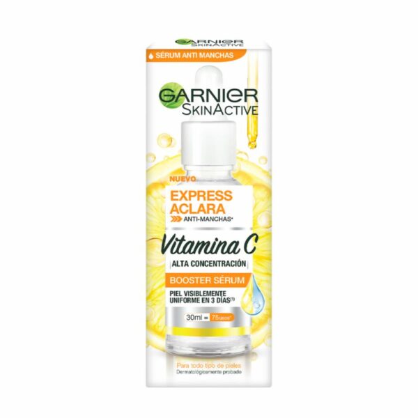 Sérum Facial Booster Anti Manchas Con Vitamina C GARNIER L´ORÉAL 30 Ml - Imagen 2