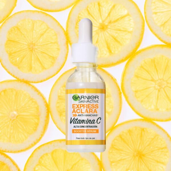 Sérum Facial Booster Anti Manchas Con Vitamina C GARNIER L´ORÉAL 30 Ml - Imagen 3